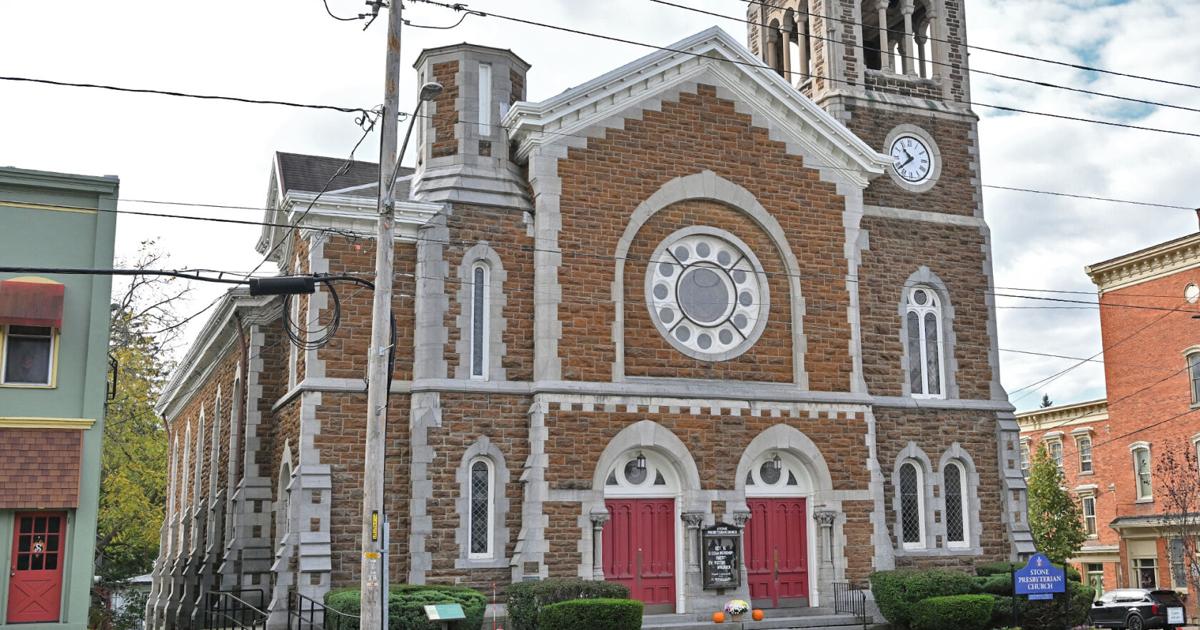 Stone Presbyterian church of clinton